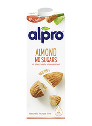 Alpro Almond Roasted No Sugar Fresh Drink, 1 Litre