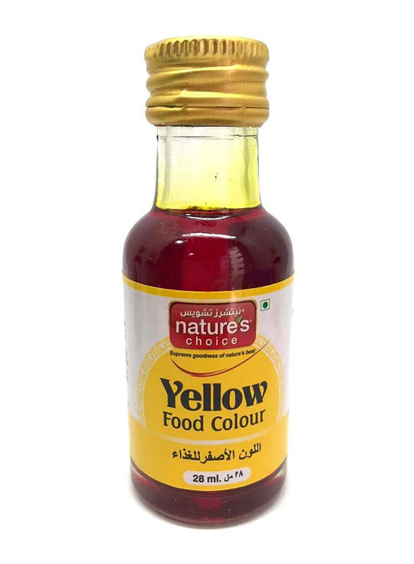 

Natures Choice Yellow Food Color, 28ml
