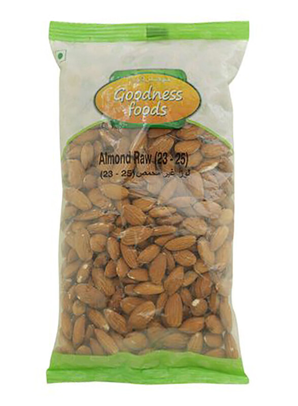 

Goodness Foods Raw Almond, 500g