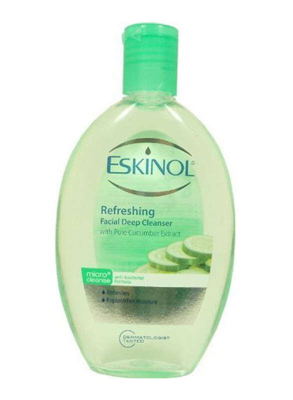 

Eskinol Naturals Facial Cleanser with Cucumber Extract, 225ml