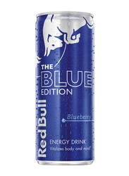 Red Bull The Blue Edition Energy Drink Blueberry Flavor, 250ml