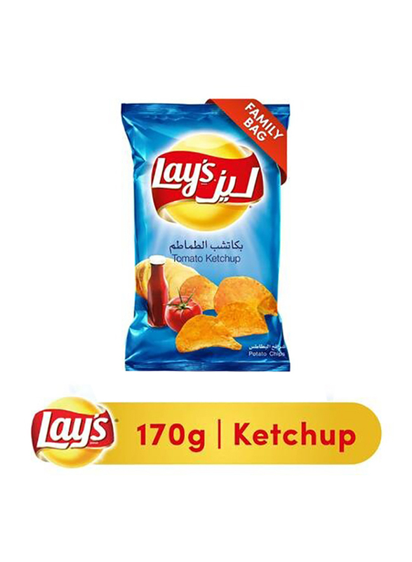 Lay's Tomato Ketchup Potato Chips, 170g