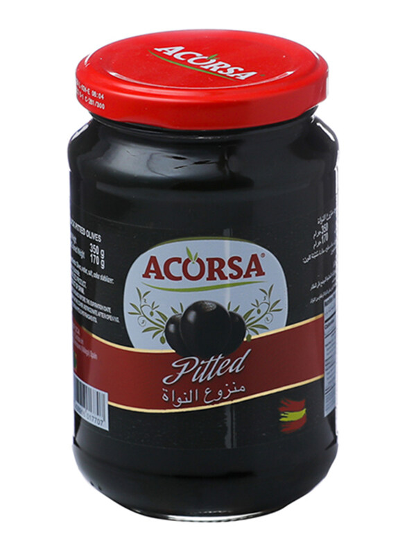 

Acorsa Pitted Black Olives, 170gm