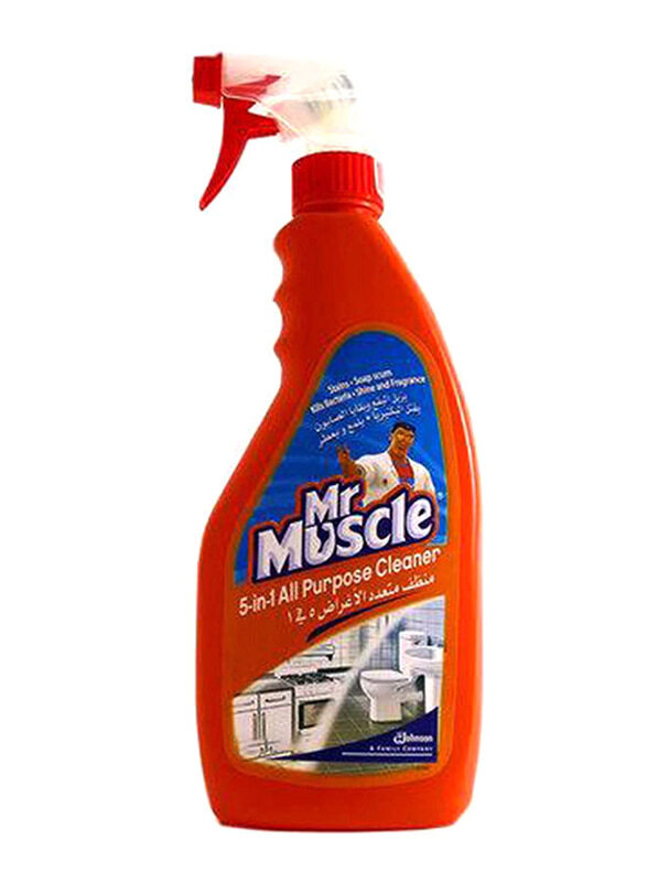 

Mr Muscle 5-in-1 All Purpose Cleaner Spray with Citrus Lime Scent, 500ml