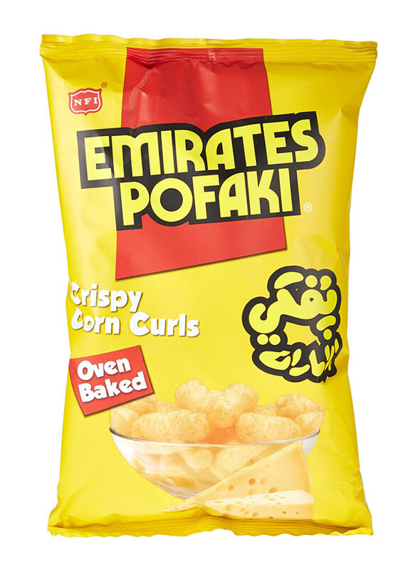 

Emirates Pofaki Crispy Cheese Corn Curls, 80g