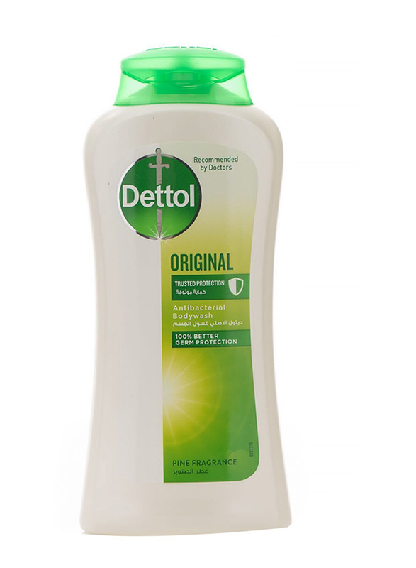 Dettol Original Pine Scent Antibacterial Body Wash, 250ml