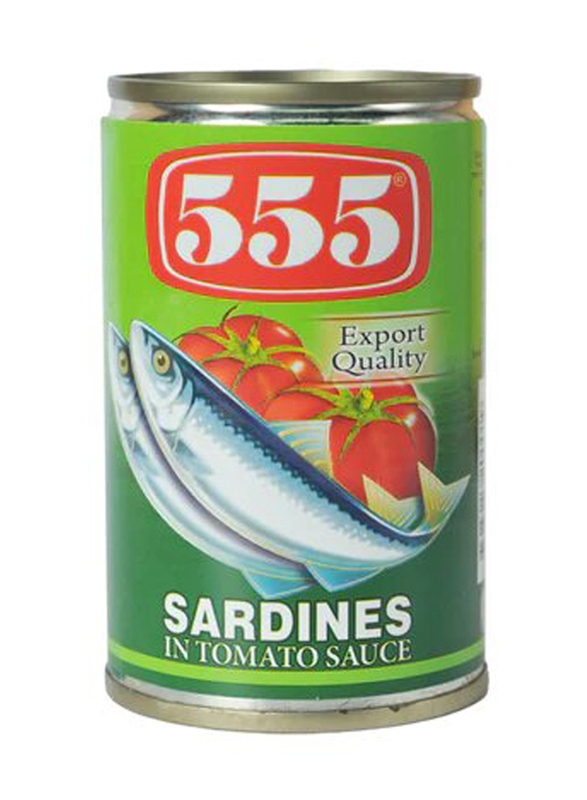555 Sardines in Tomato Sauce, 155g