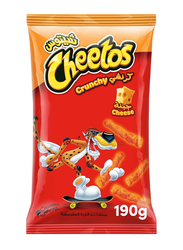 Cheetos Crunchy Cheese Corn Chips, 190g