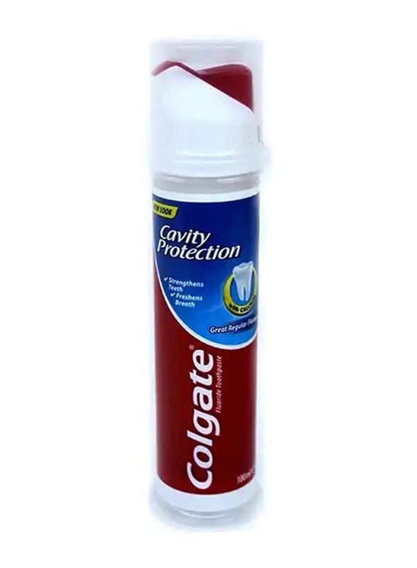 Colgate Cavity Protection Fluoride Toothpaste with Calcium, 100ml