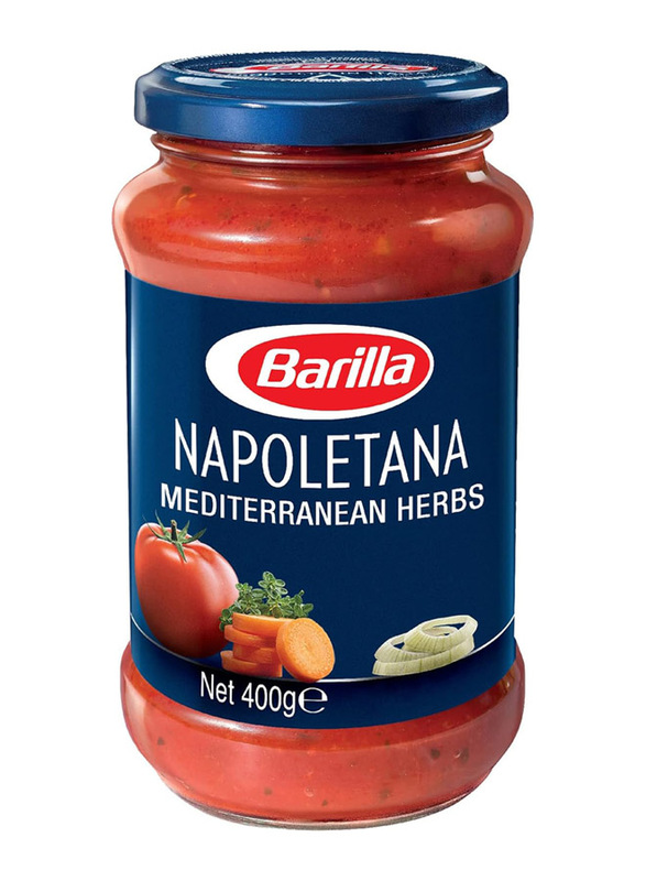 Barilla Napoletana Pasta Sauce with Mediterranean Herbs, 400g