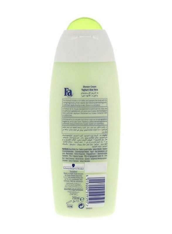 Fa Yogurt & Aloe Vera Scents Shower Gel, 250ml