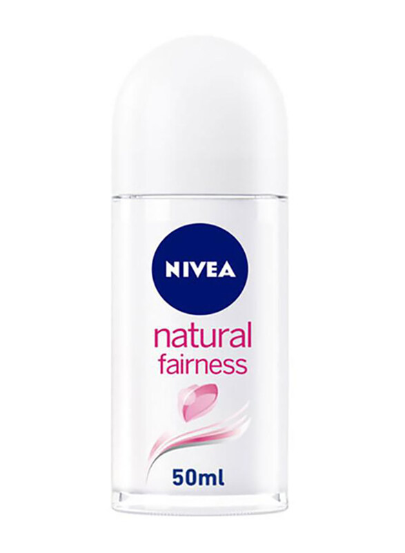 

Nivea Natural Fairness Antiperspirant Roll-On Deodorant for Women, 50ml