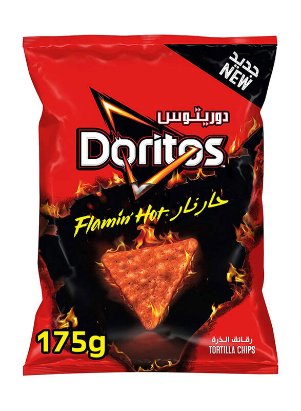 

Doritos Flamin Hot Tortilla Chips, 175g