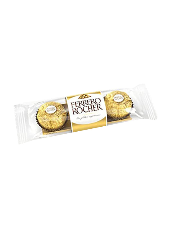 Ferrero Rocher Chocolates, 3 Pieces, 37.5g