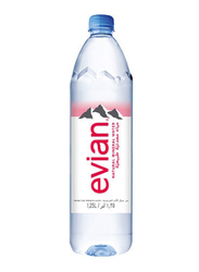 Evian Prestige Natural Mineral Water, 1.25 Liters
