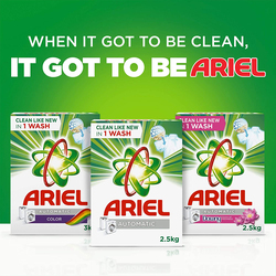 Ariel Automatic Concentrated Laundry Detergent Powder Top & Front Load, 1.5KG