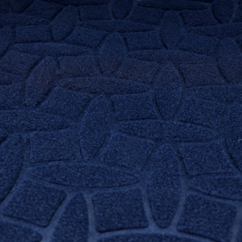 رويال فورد سجادة باب مطاطية للداخل والخارج ، 40 × 60 سم ، RF4953، أزرق داكن
