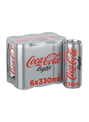 Coca Cola Light Can, 6 x 330 ml