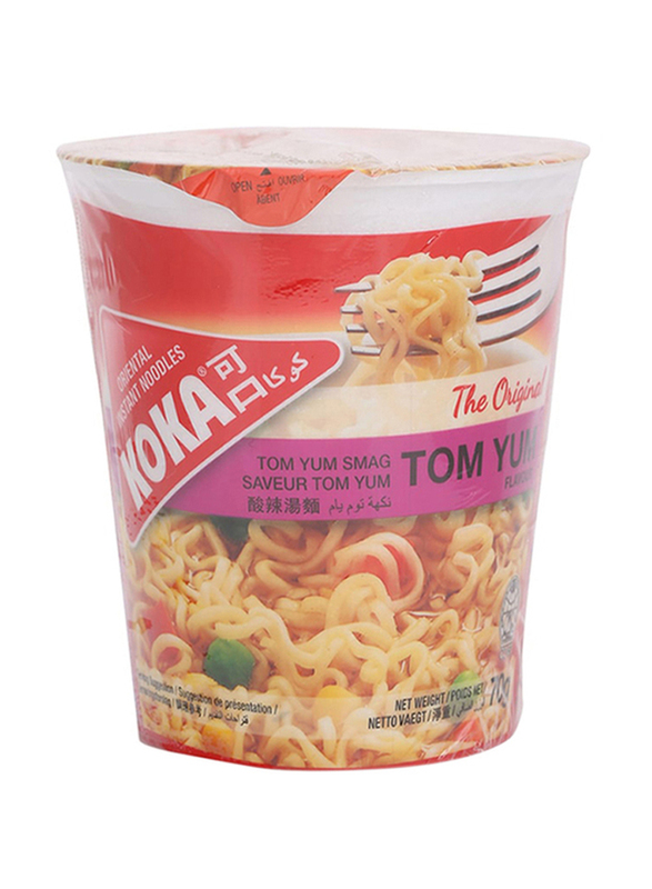 Koka Tom Yum Flavour Instant Noodle Cup, 70g