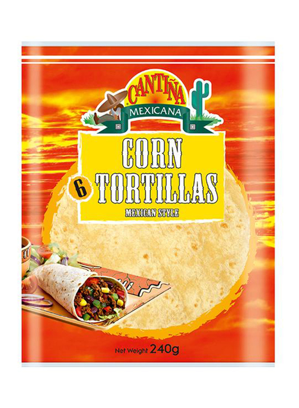 Cantina Mexicana Corn Mexican Style Tortillas, 240g