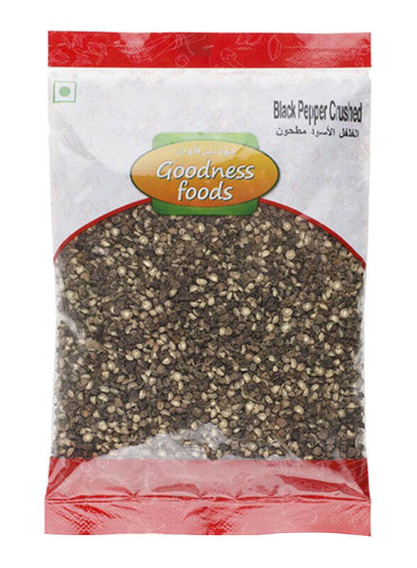 

Goodness Foods Crushed Black Pepper, 100gm