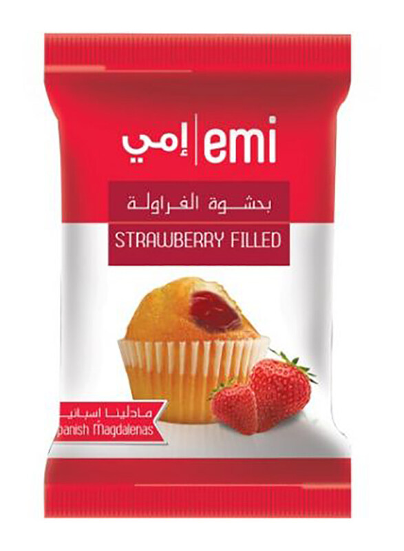 

Emi Strawberry Filled Cupcake, 40g