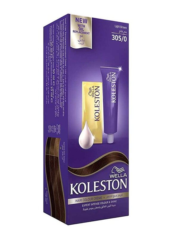 

Wella Koleston Hair Colour Creme, 50ml, 305/0 Light Brown