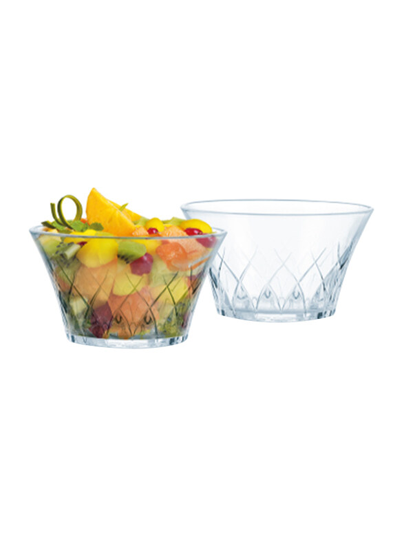 

Luminarc 10cm Swivel Glass Pop Salad Bowl, Clear