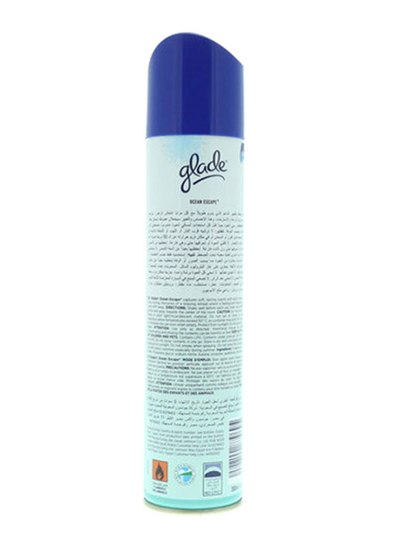 Glade TrueScent Ocean Escape Air Freshener Spray, 300ml