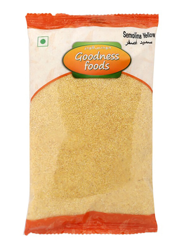 

Goodness Foods Semolina Yellow, 500g