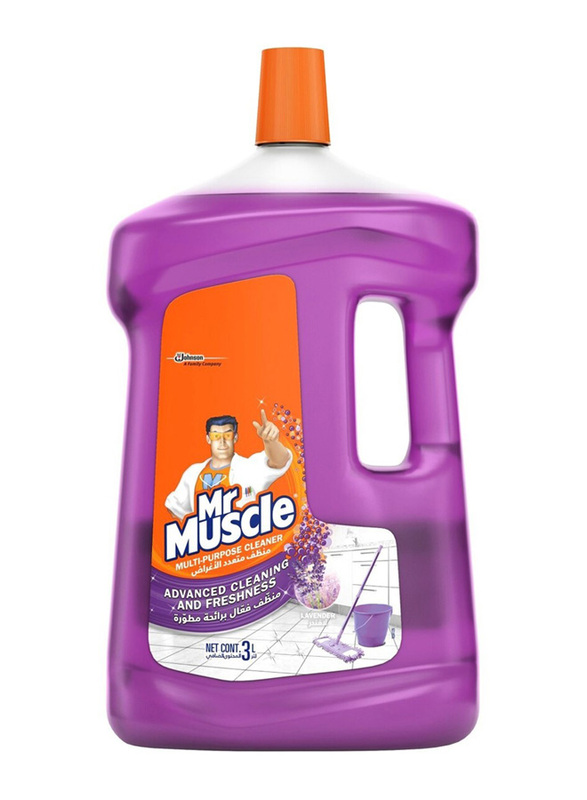 Mr Muscle Lavender All Purpose Cleaner Liquid, 3 Liters