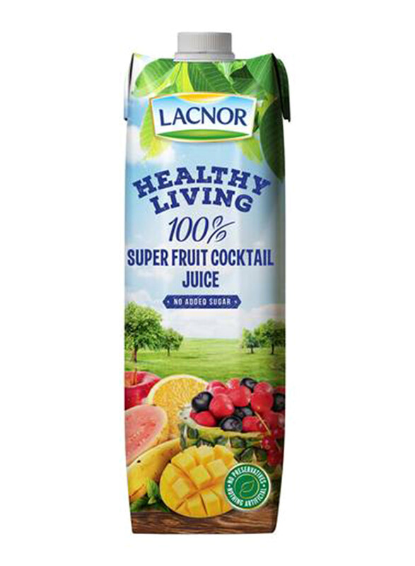 

Lacnor Healthy Living Super Fruit Cocktail Juice, 1 Liter