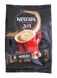 Nescafe 3-in-1 Strong Intense & Rich Instant Coffee Sticks, 30 x 20gm