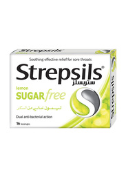 Strepsils Lemon Sugar Free, 16 Pieces