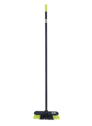 RoyalFord Floor Long Broom with Handle, Green/Grey