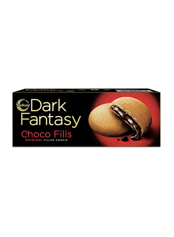 

Sunfeast Dark Fantasy Chocolate Filling Cookies, 6 Pieces, 75g