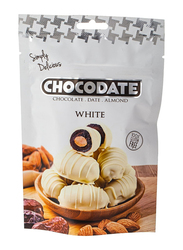 Chocodate White Chocolate Coated Dates with Almond Filling, 100g