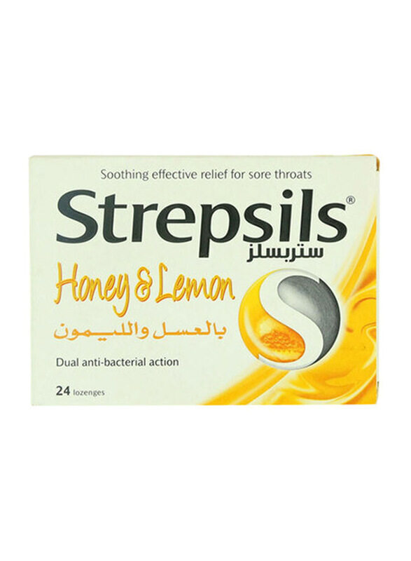 

Strepsils Soothing Honey & Lemon, 24 Lozenges