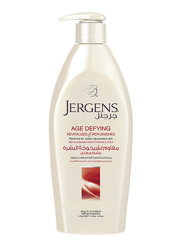

Jergens Age Defying Revitalizing Moisturizer with Vitamins A, E & C, 400ml