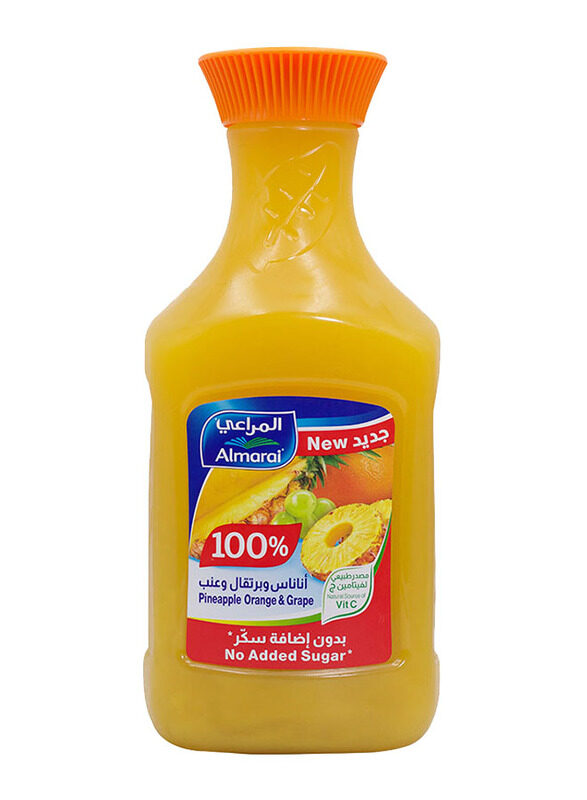 

Al Marai Al-Marai Pineapple Orange & Grape Juice, 1.5 Liters