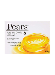 Pears Pure & Gentle Soap Bar with Glycerin & Natural Oils, 125gm