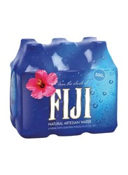 Fiji Natural Artesian Water, 6 x 500 ml