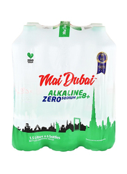 Mai Dubai Zero Sodium Alkaline Drinking Water, 6 x 1.5 Liters