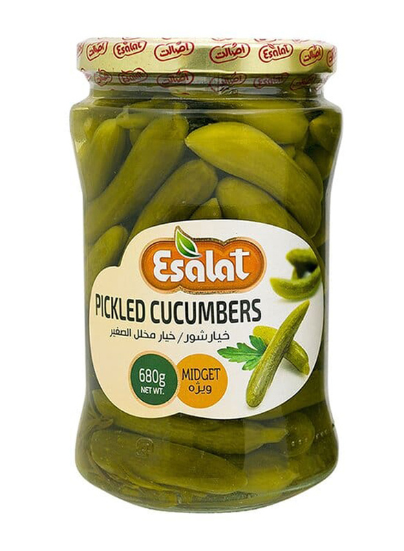Esalat Midget Pickled Cucumbers, 680gm
