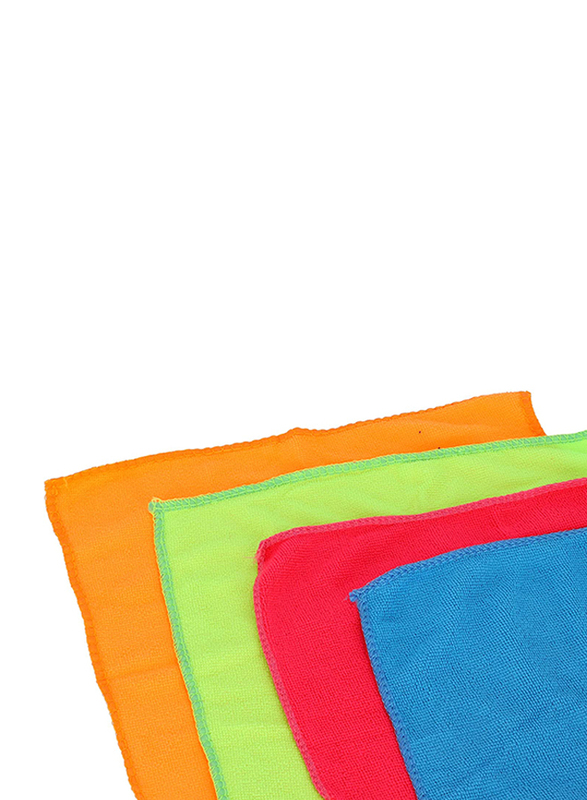رويال فورد طقم قماش ميكروفايبر ، متعدد الألوان ، 4 قطع