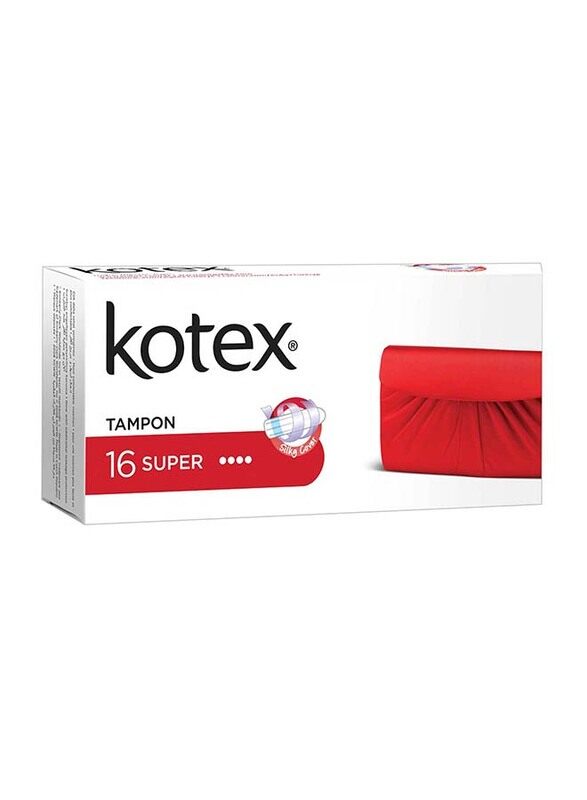 

Kotex Total Confidence Super Tampons, 16 Pieces