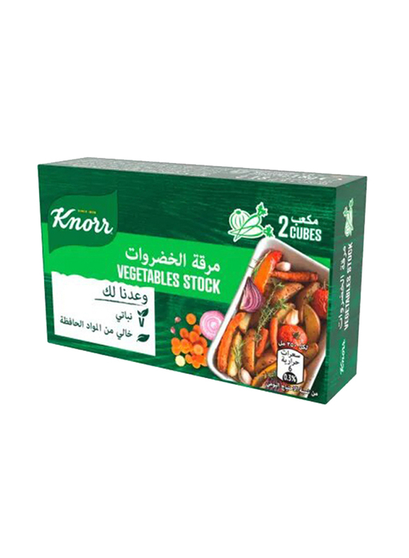 Knorr Vegetable Stock Cubes, 2 x 18gm