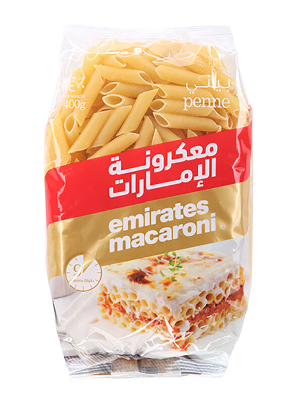 

Emirates Vegetarian Macaroni Penne Pasta, 400g