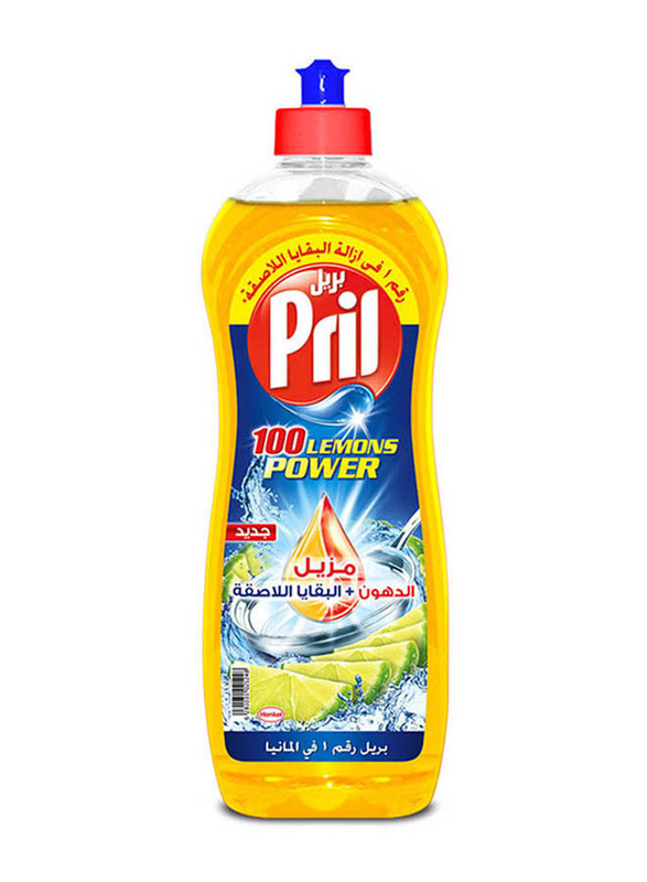 Pril Lemon Scent Dishwashing Liquid, 1 Litre