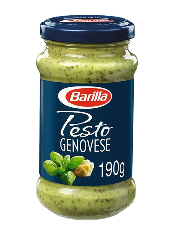 Barilla Pesto Genovese Pasta Sauce with Fresh Italian Basil, 190g